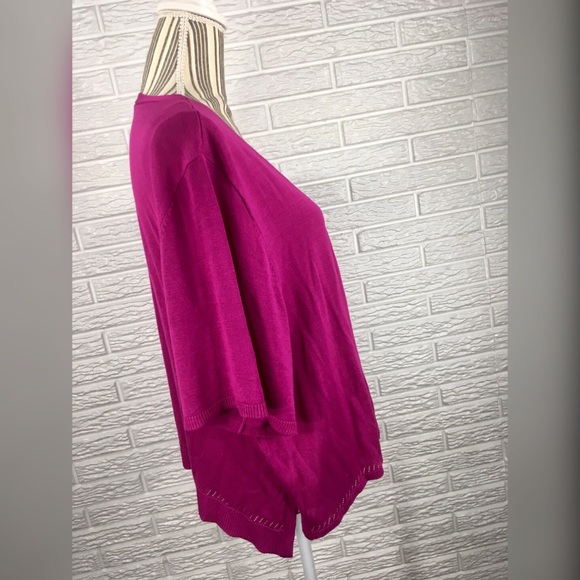 {catherine’s} Fuchsia Open Cardigan - Picture 6 of 8